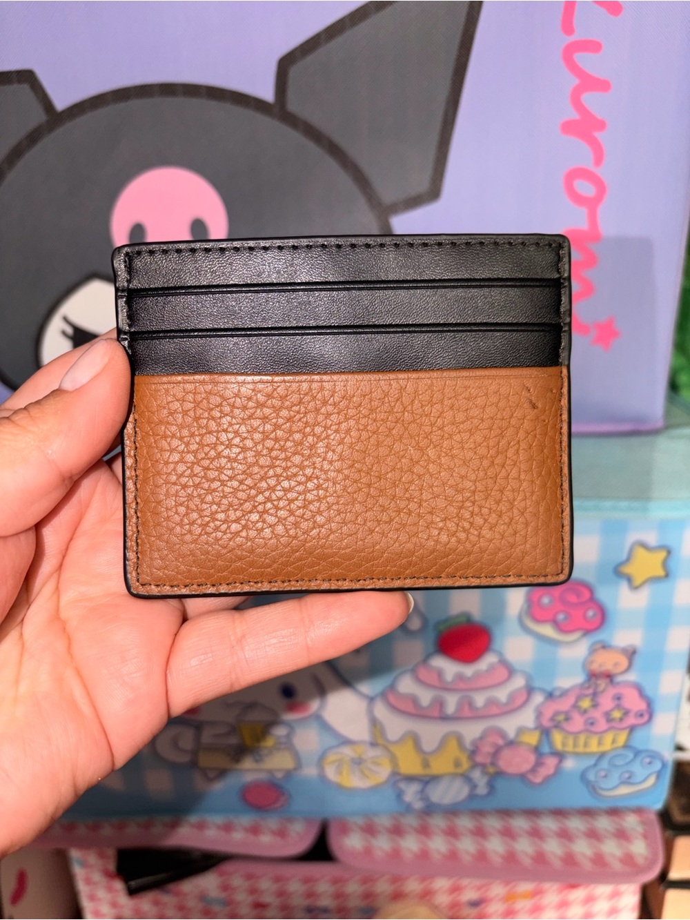 Michael Kors Pebbled Leather Wallet 🤎🖤 - Picture 4 of 6